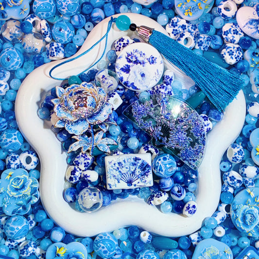 【For Jewelry/Key Chain】Live Product- Porcelain Vase Mix