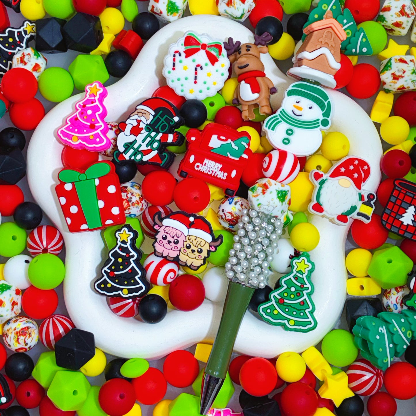 【For Pen】Live Product- Christmas Silicone Mix × Angela S