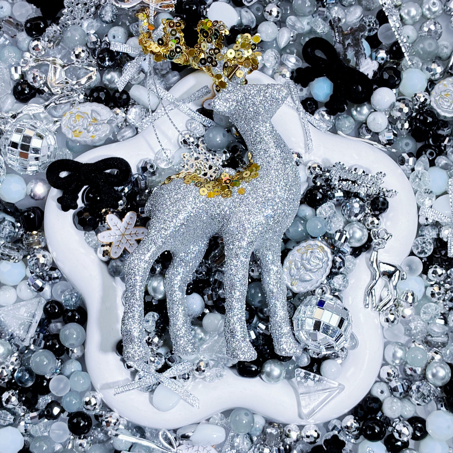 【For Jewelry】Live Product-Silver Christmas Mix
