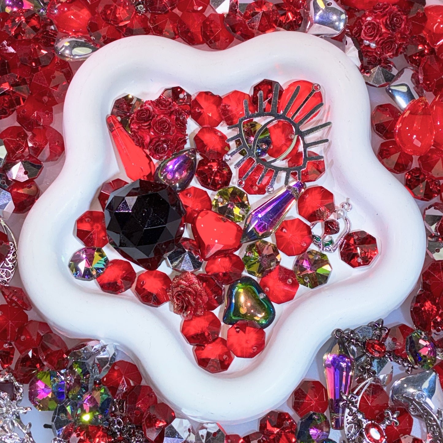 【For Sun Catcher 】Live Product- Blood Rose Sun Catcher Mix
