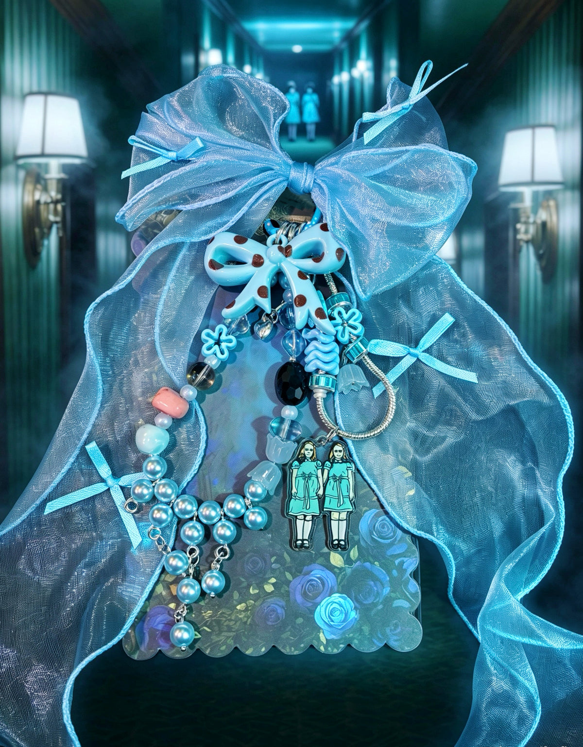 【For Jewelry/Key Chain】Live Product-  Shining Twin Mix