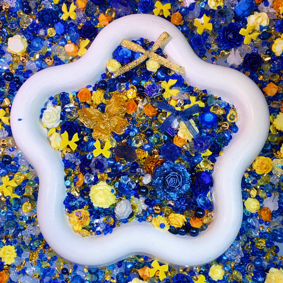 【BOGO】【For Pen Decoration/Nail/ Phone Case】Live Product- Resin Starry Night Mix