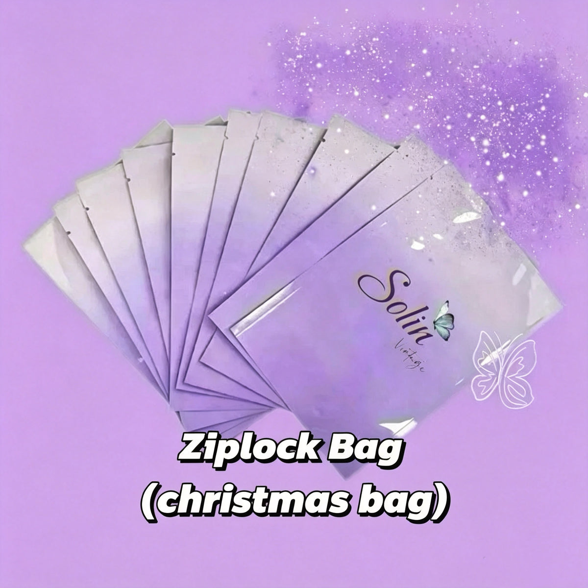 【Blind Bag】Live Product- Christmas Ziplock Bag（ 5pcs/ Bag）