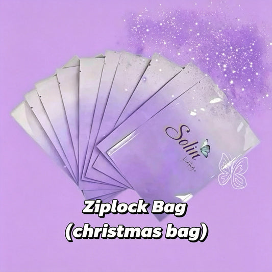 【Blind Bag】Live Product- Christmas Ziplock Bag（ 5pcs/ Bag）