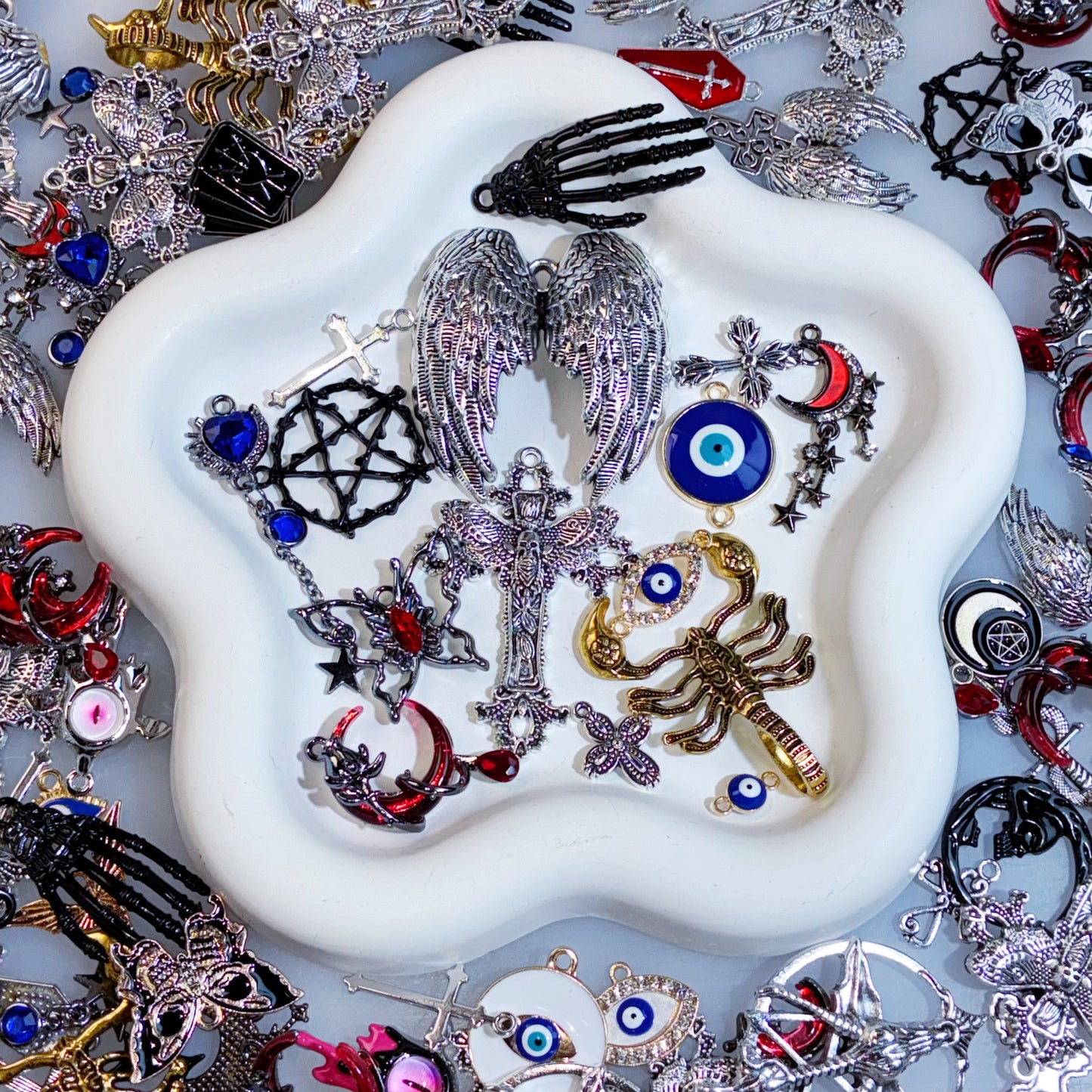 【Accessory】Gothic Pendant Mix
