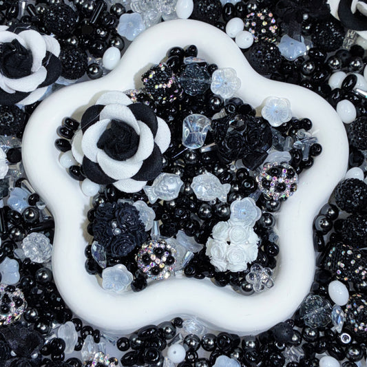 【For Jewelry/ Key Chain 】Live Product- Camelia Noir Mix
