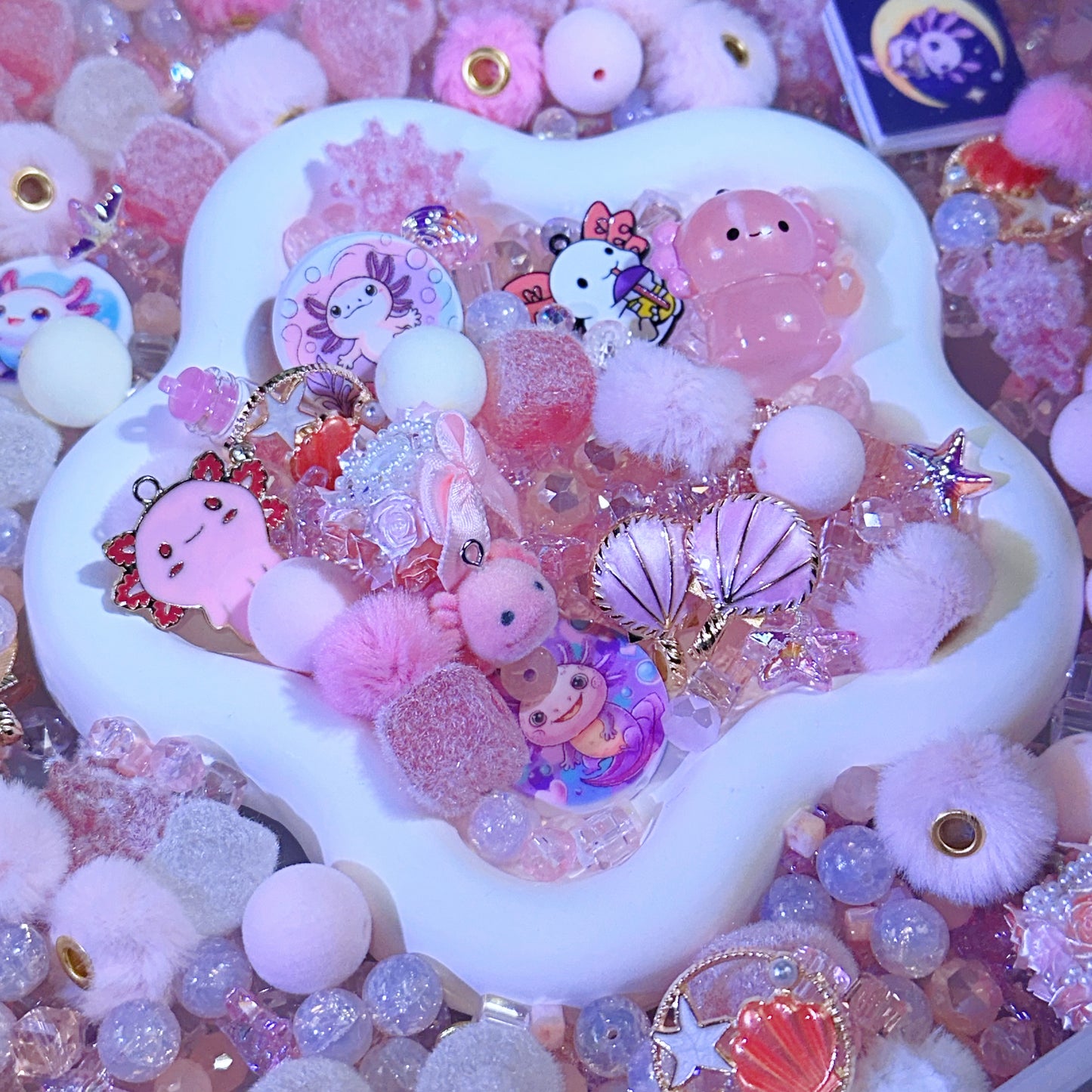 【NEW】【Key Chain/Jewelry】Live Product- Axolotl Mix