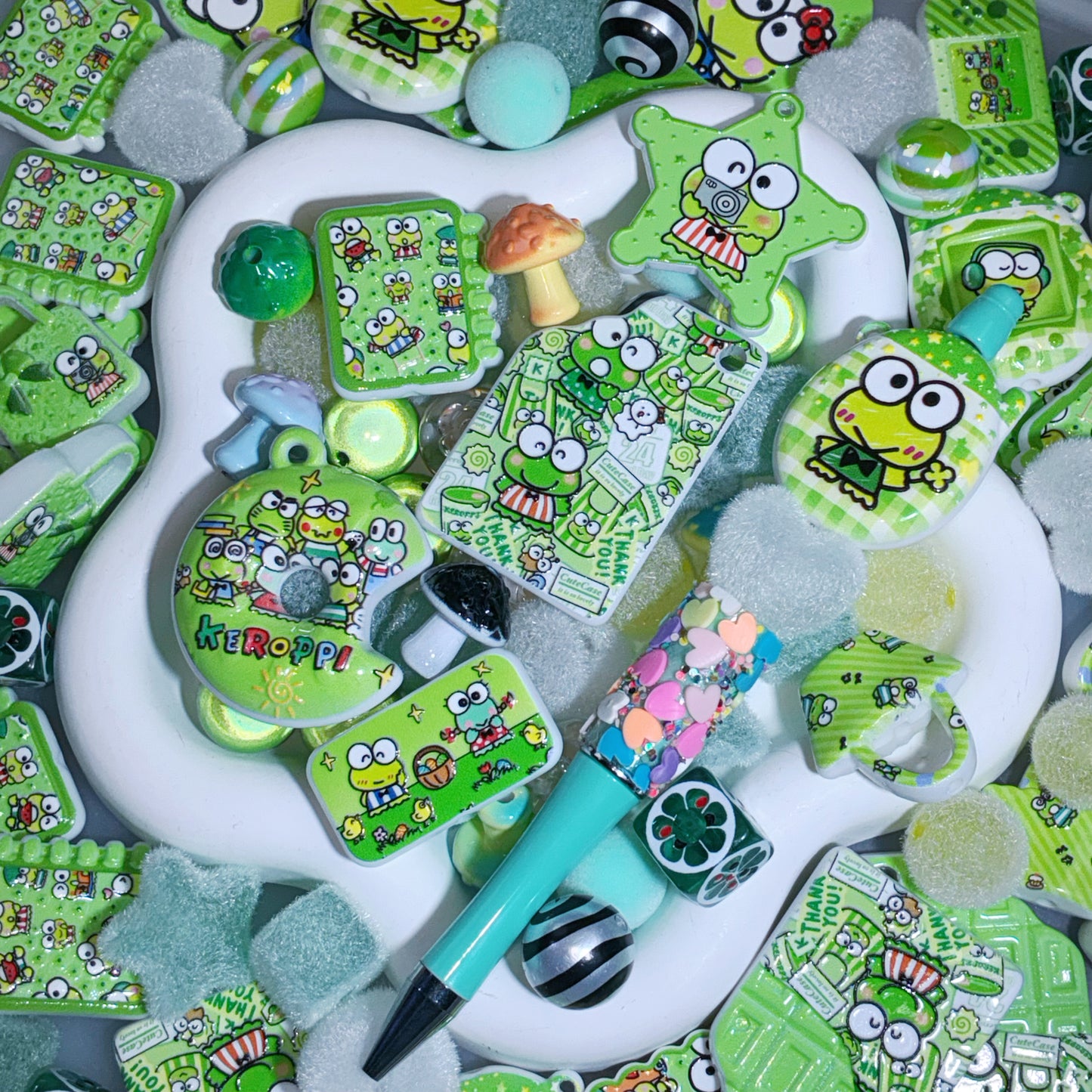 【For Pen/Key Chain】Live Product- Frog Mix
