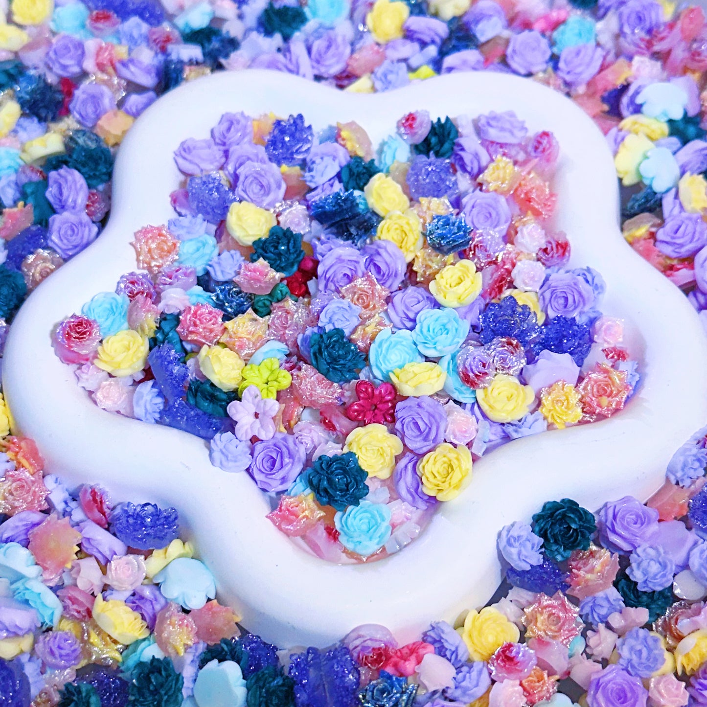【Key Chain/Jewelry】Live Product -New Soft Flower Mix