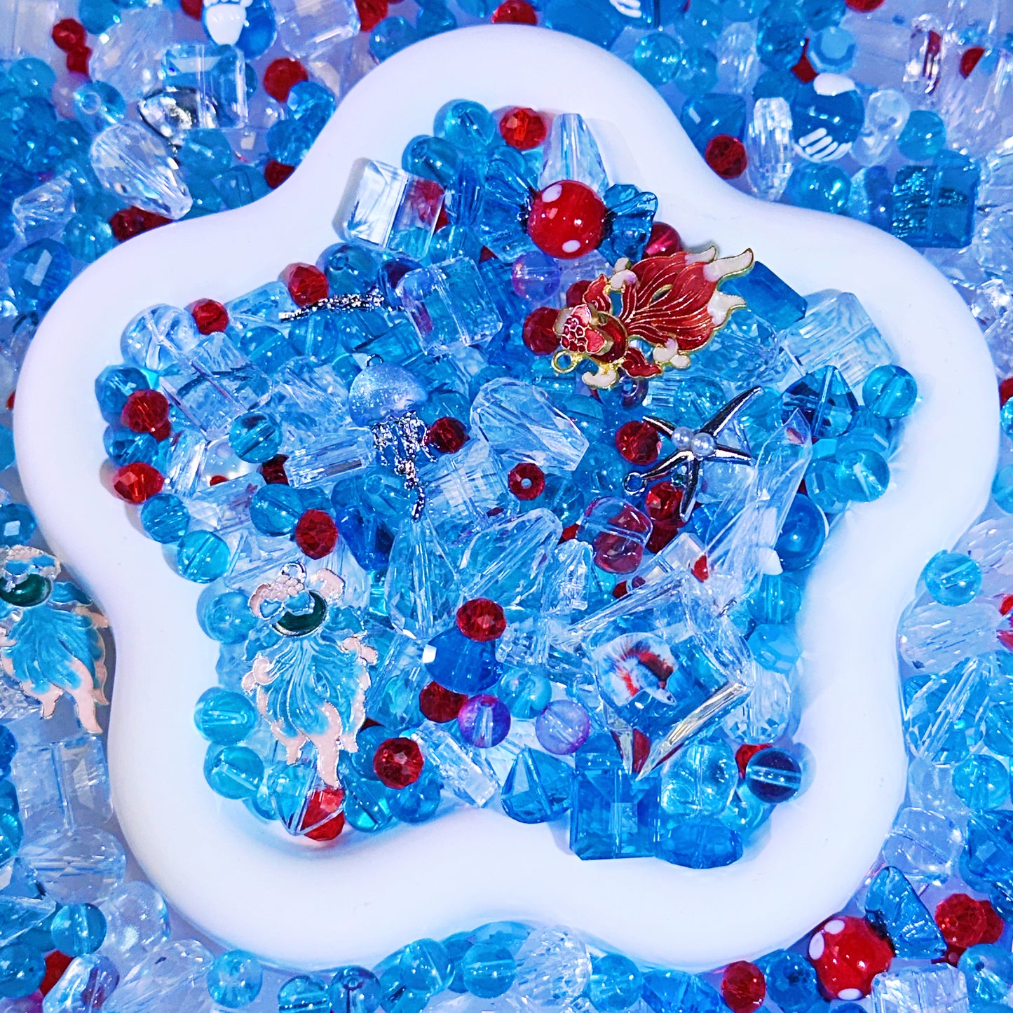 【NEW】【Key Chain/Jewelry】Live Product- Koi Fish Mix