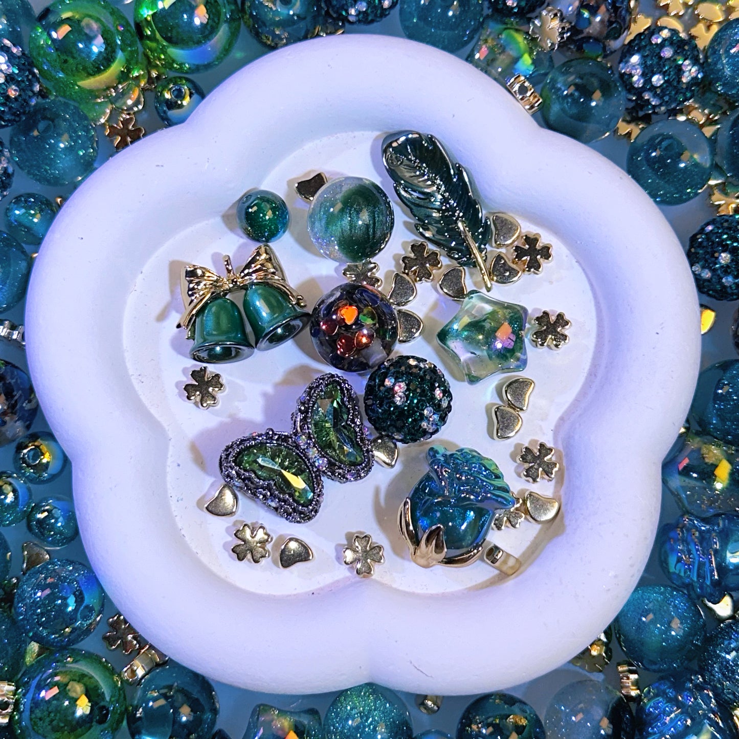 【NEW】【For Keychain】Live Product- Vintage Evergreen Mix