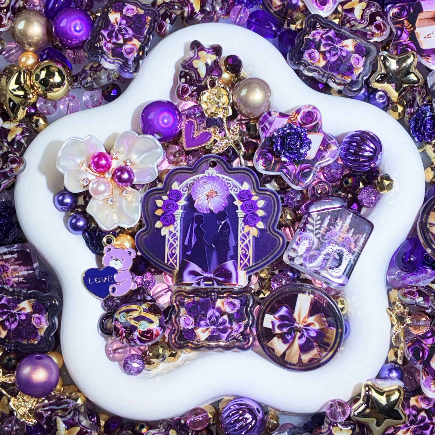 【For Jewelry/ Key Chain/Pen 】Live Product- Royal Wedding Gala Mix × SunnyTina