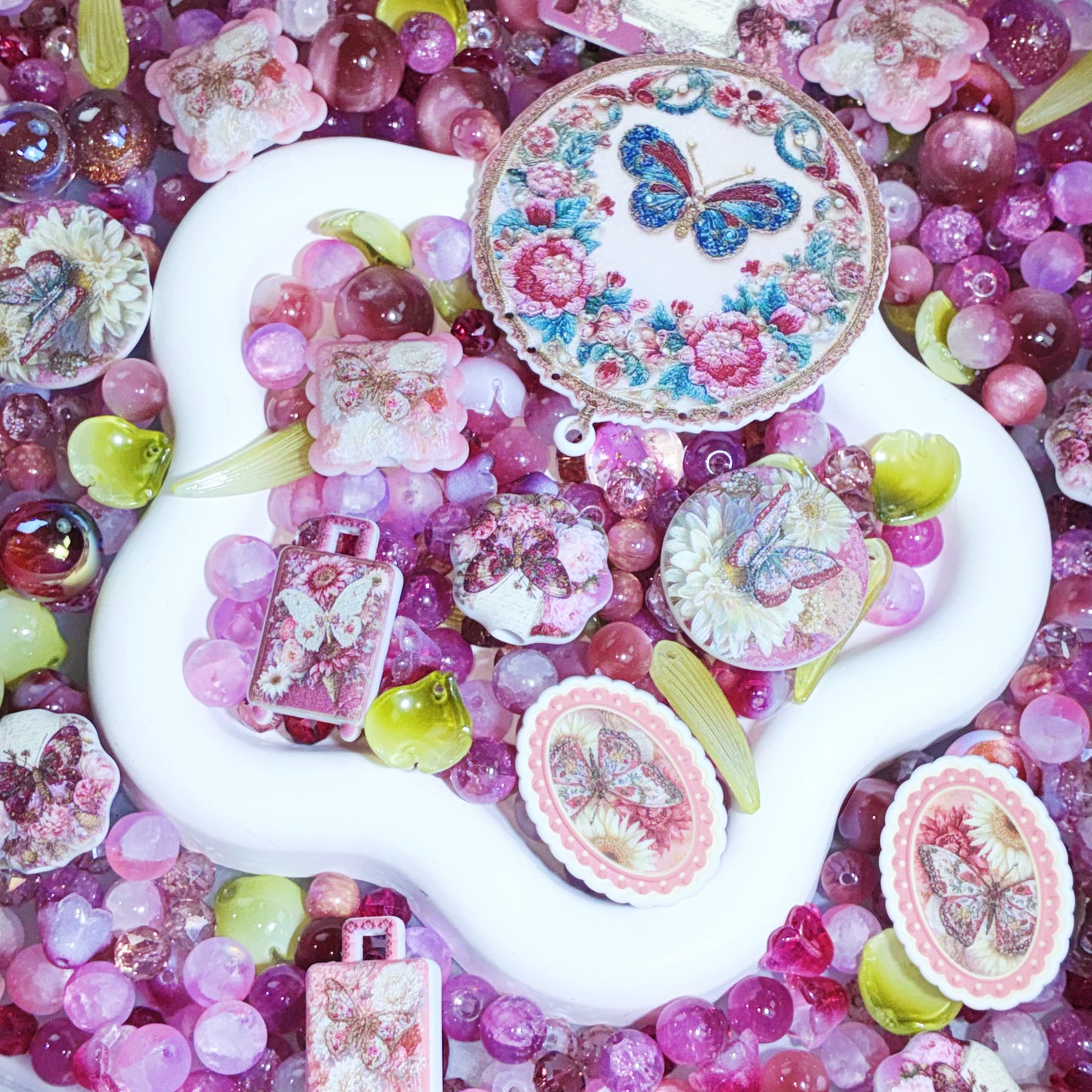 【For Jewelry 】Live Product-Lavender Flutter Mix