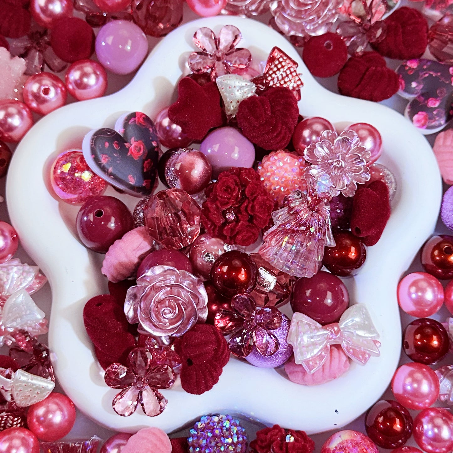 【NEW】【For Pen】Live Product-  Rose Silicone& Acrylic  Mix