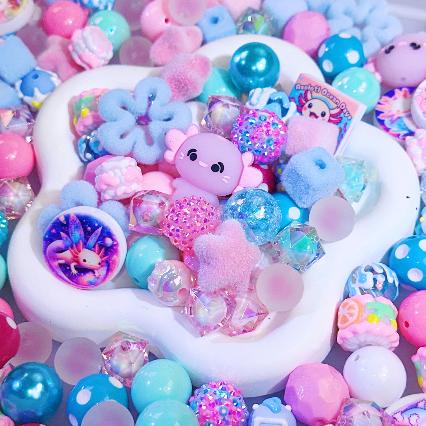 【NEW】【For Pen】Live Product-  Axolotl Silicone& Acrylic Mix