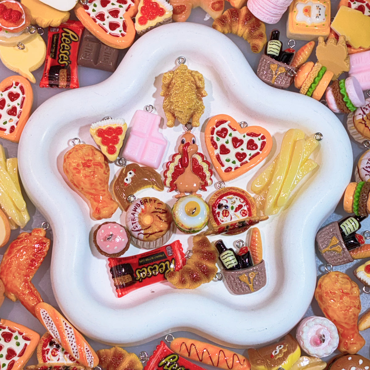 【Accessory】Holiday Feast Charm Mix