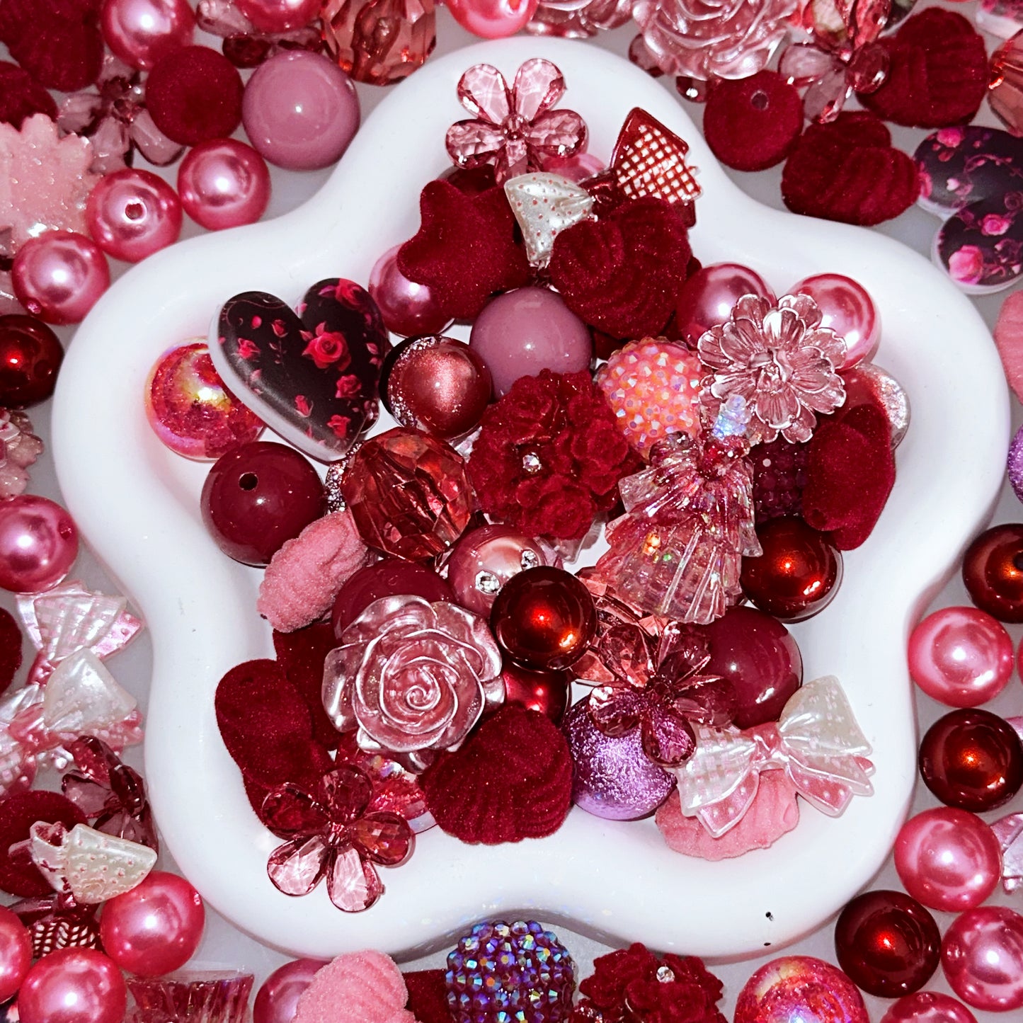 【NEW】【For Pen】Live Product-  Rose Silicone& Acrylic  Mix