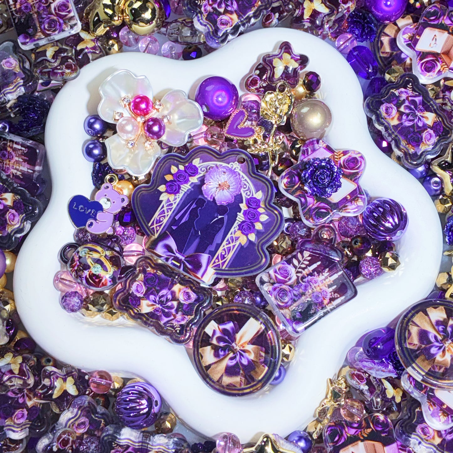 【For Jewelry/ Key Chain/Pen 】Live Product- Royal Wedding Gala Mix × SunnyTina