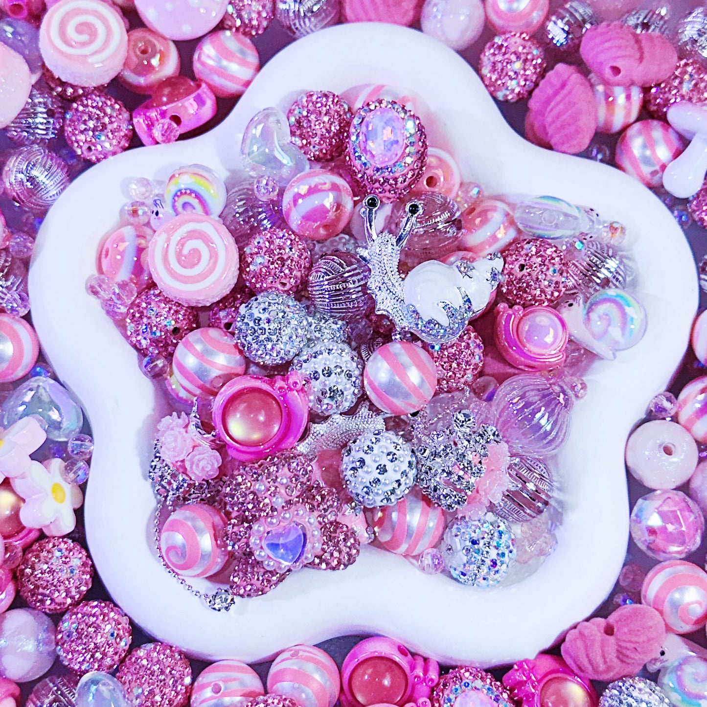 【NEW】【For Pen/Key Chain】Live Product-Pink Gary Mix