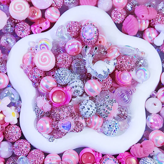 【NEW】【For Pen/Key Chain】Live Product-Pink Gary Mix