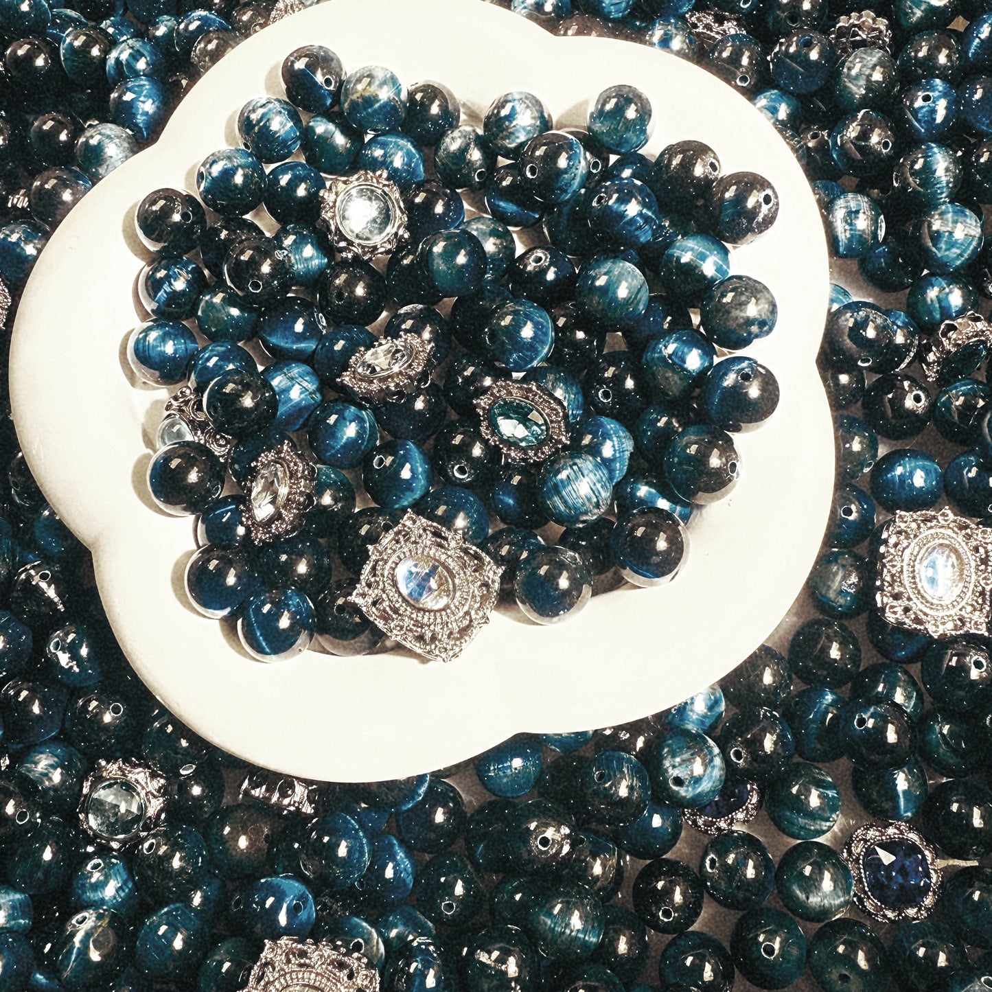 Live Product- Blue Tiger’s Eye Mix( Natural Crystal Stone)