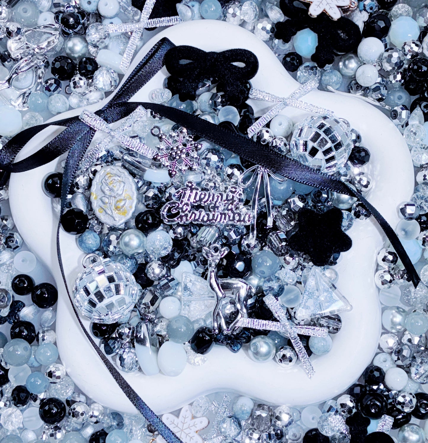 【For Jewelry】Live Product-Silver Christmas Mix