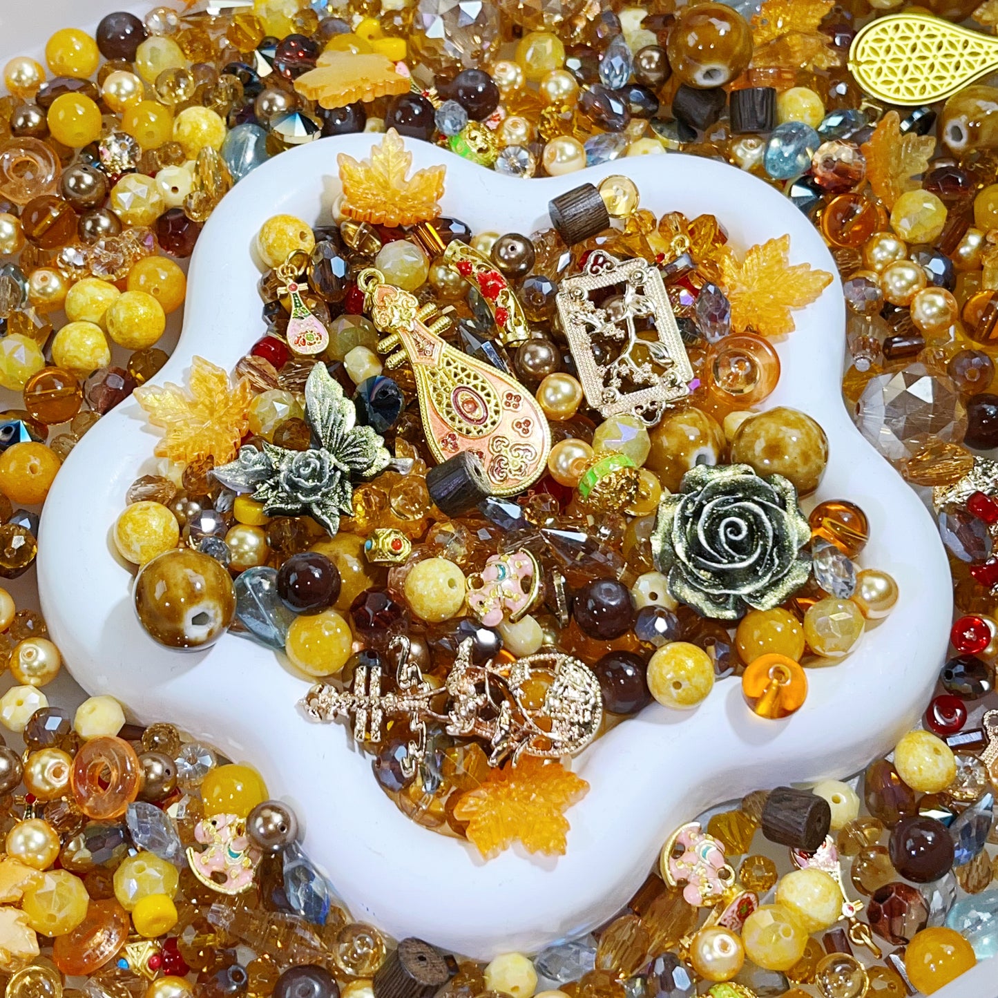 【For Jewelry/ Key Chain 】Live Product- Amber Rhythm  Mix