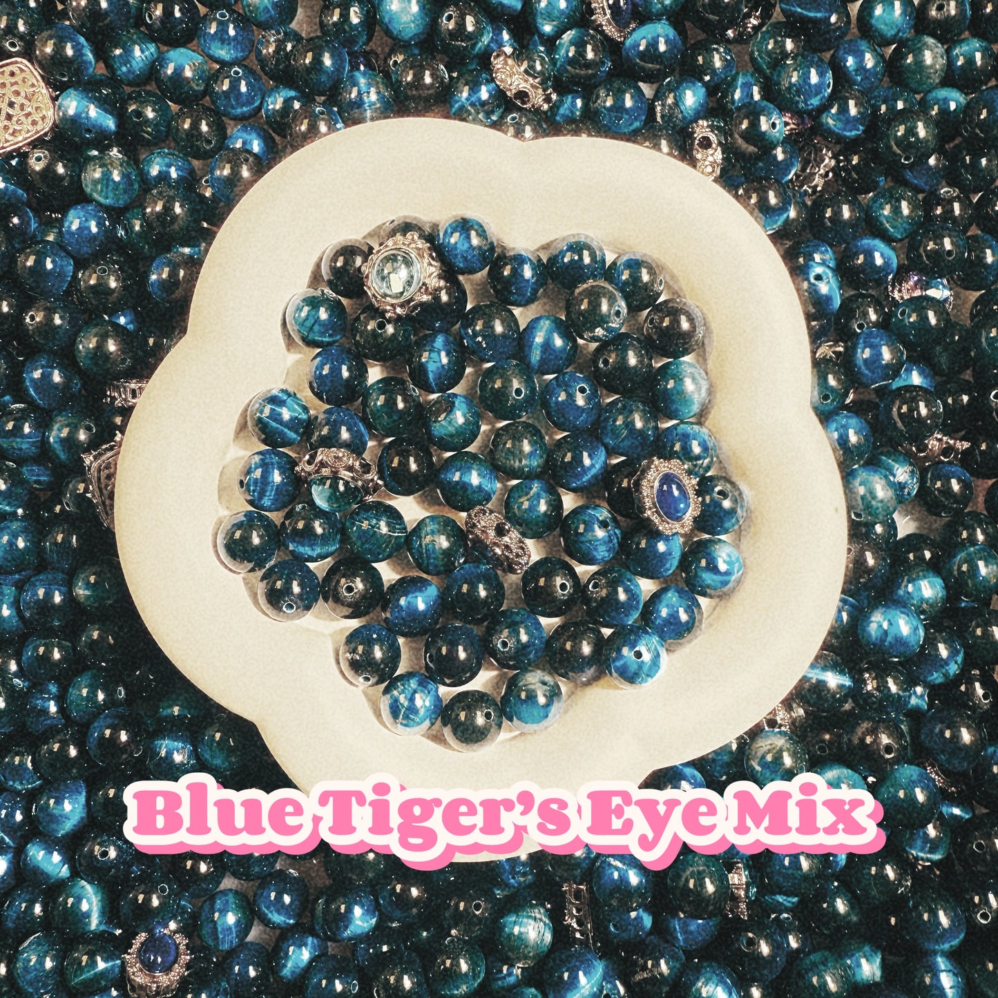 Live Product- Blue Tiger’s Eye Mix( Natural Crystal Stone)