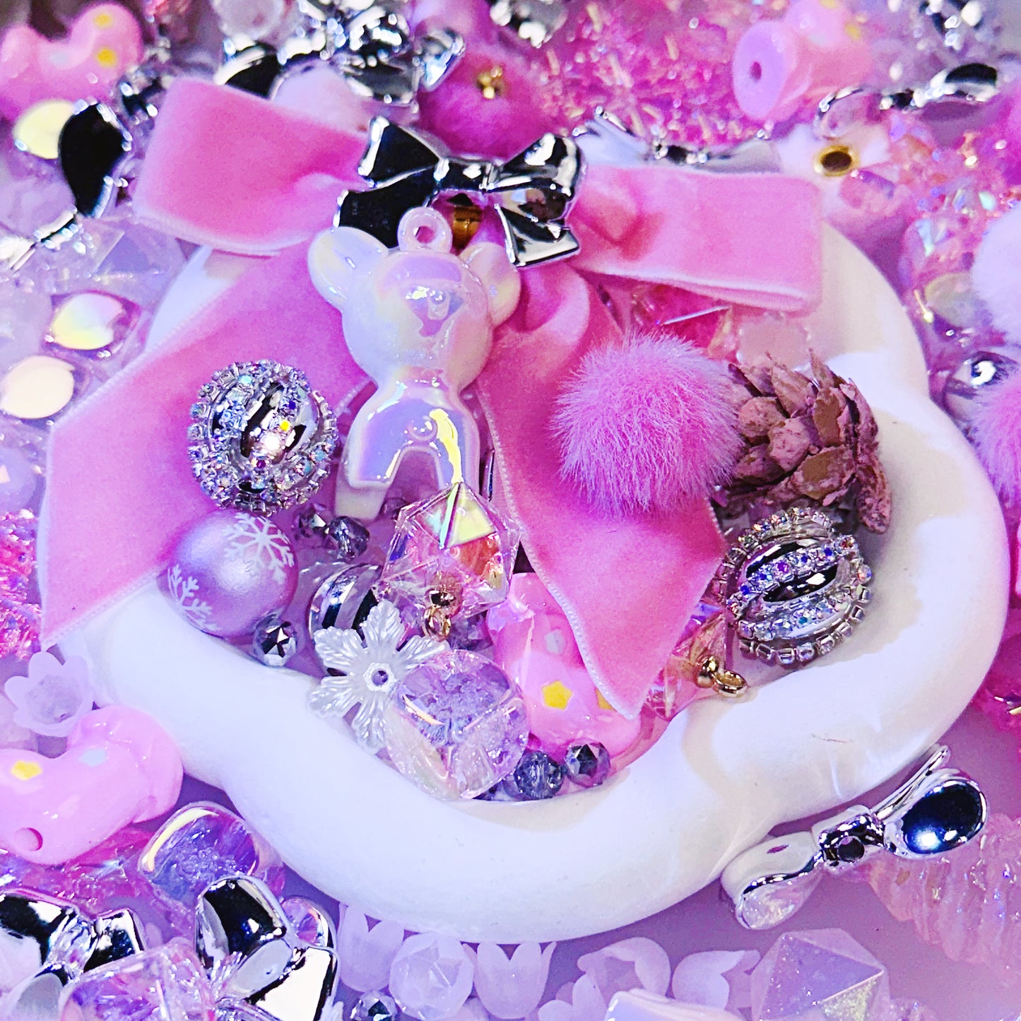 【NEW】【Pen/Car Hanger】Live Product-Pink Christmas