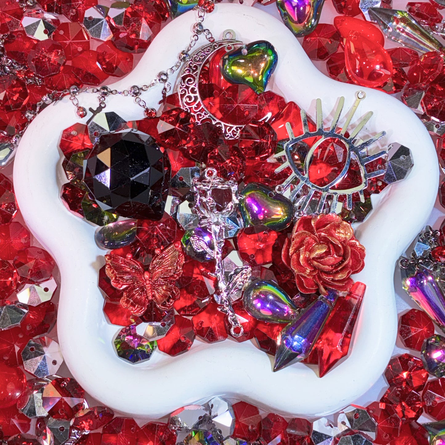 【For Sun Catcher 】Live Product- Blood Rose Sun Catcher Mix