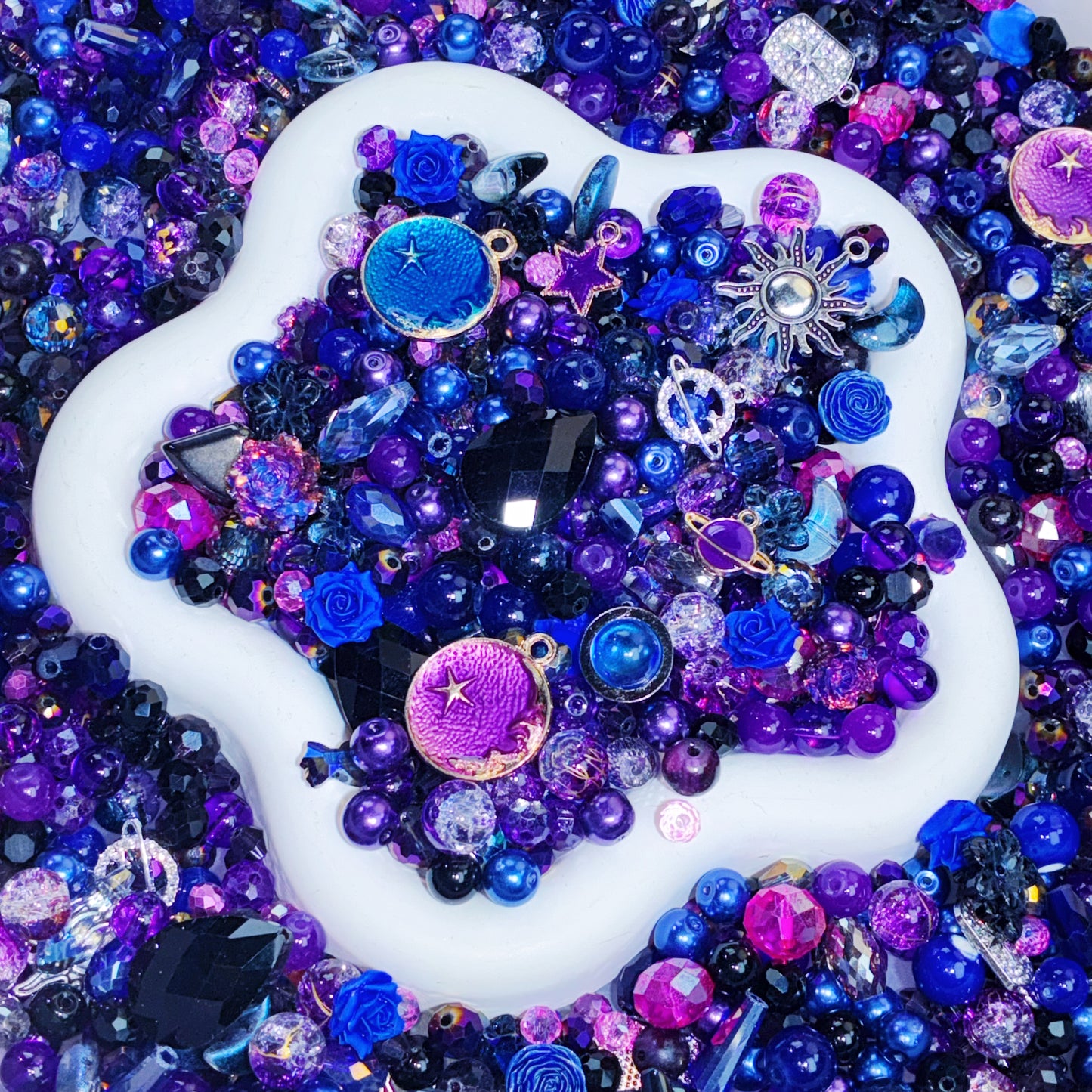 【For Jewelry】Live Product-Violet Nebula ×  Bluddy