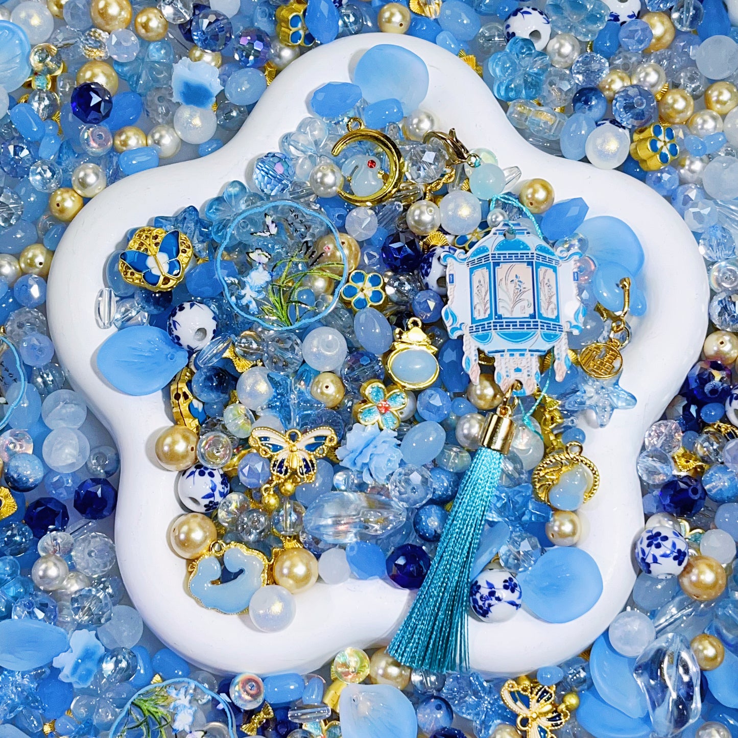 【For Jewelry/ Key Chain 】Live Product-Celadon Lantern × Nainzz
