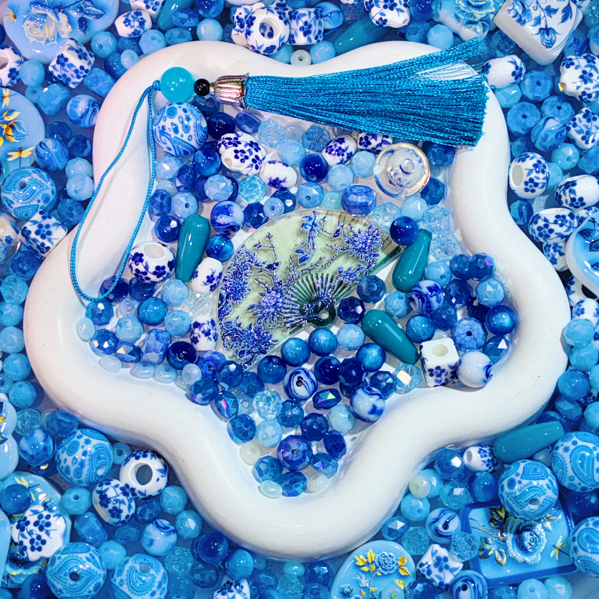 【For Jewelry/Key Chain】Live Product- Porcelain Vase Mix
