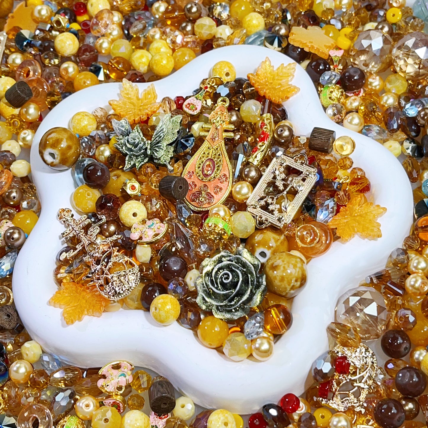 【For Jewelry/ Key Chain 】Live Product- Amber Rhythm  Mix