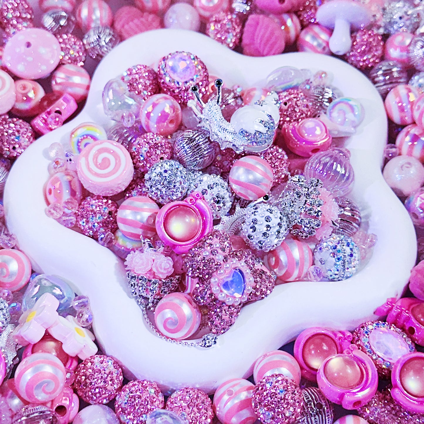 【NEW】【For Pen/Key Chain】Live Product-Pink Gary Mix