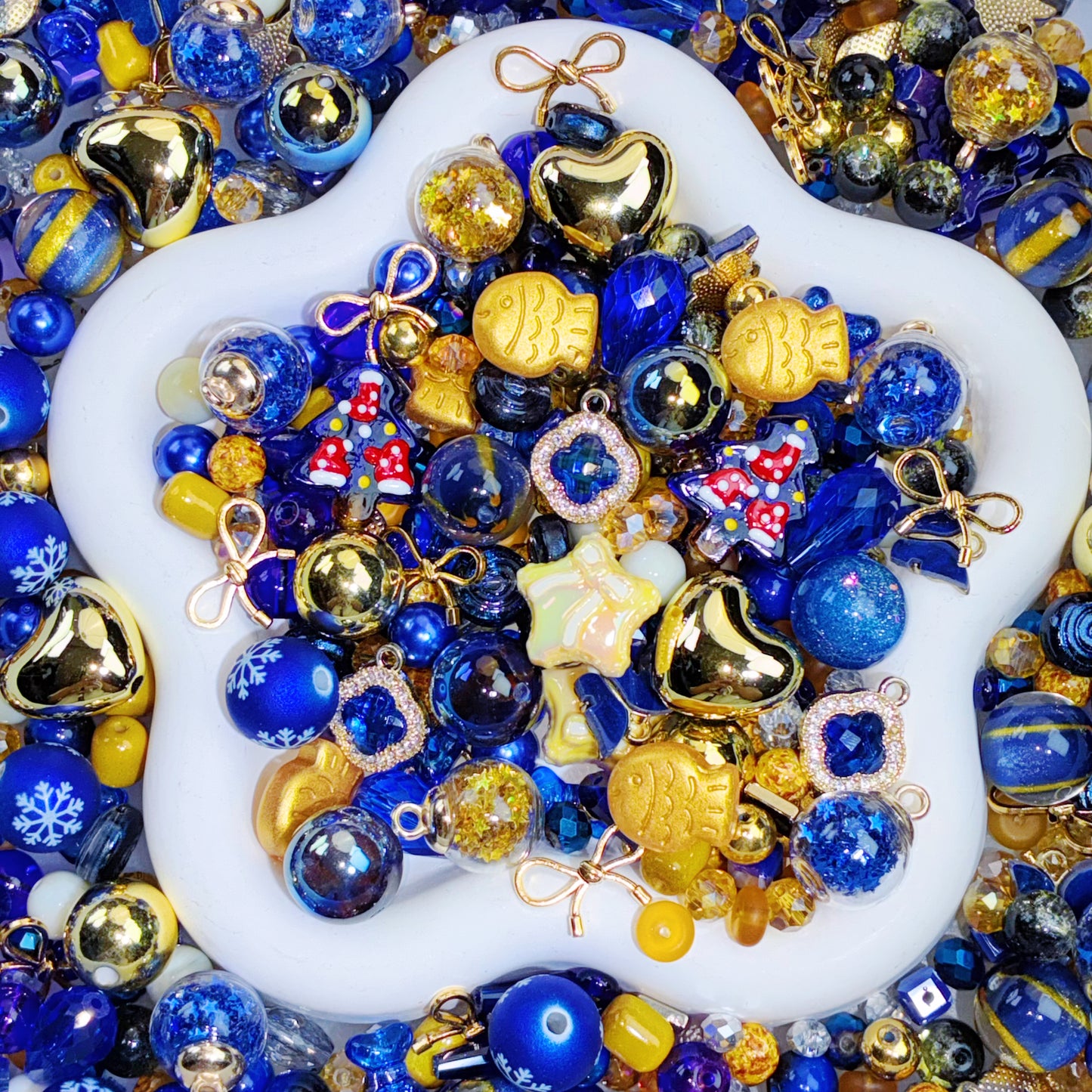 【For Jewelry/Hnager/Key Chain】Live Product-Royal Xmas Mix
