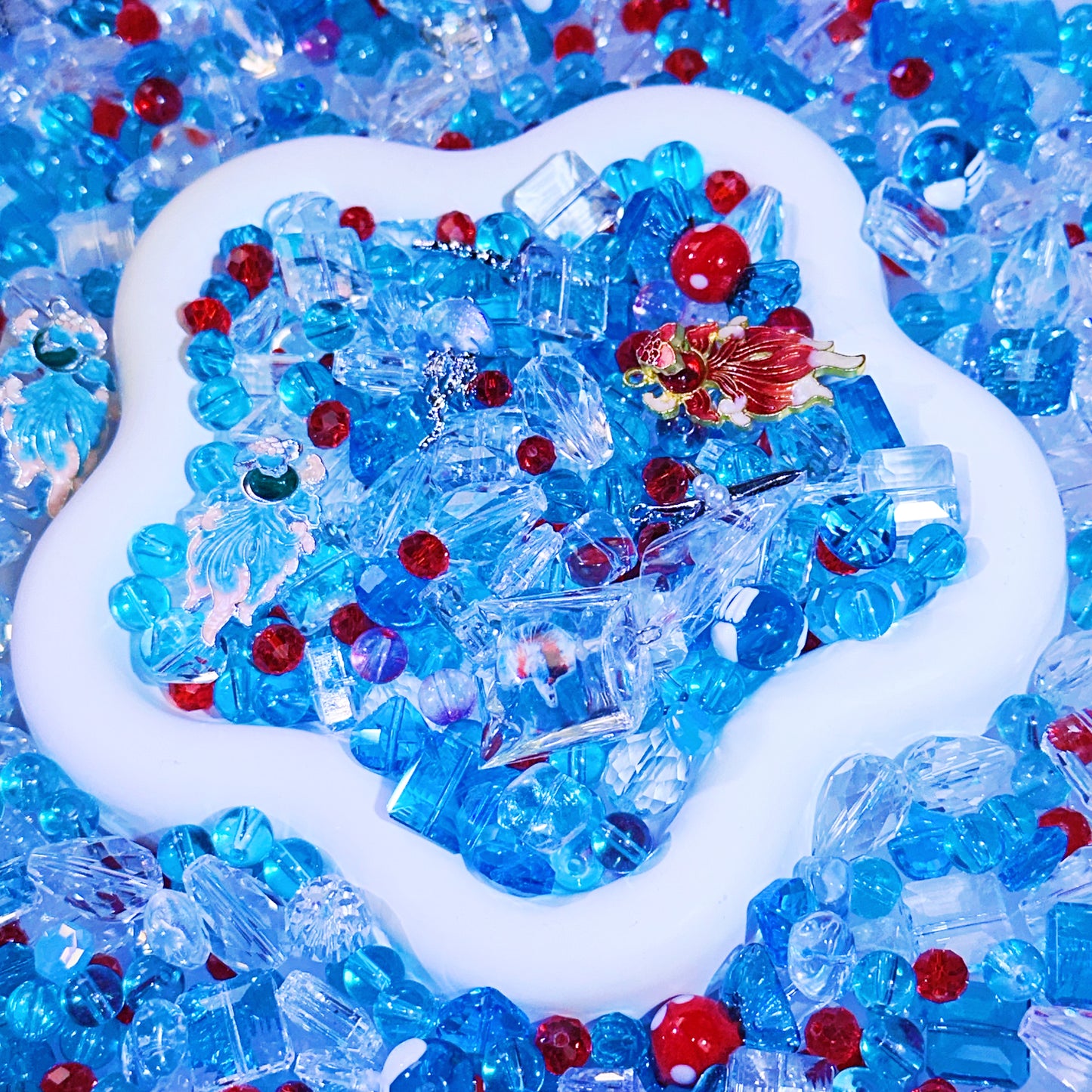 【NEW】【Key Chain/Jewelry】Live Product- Koi Fish Mix