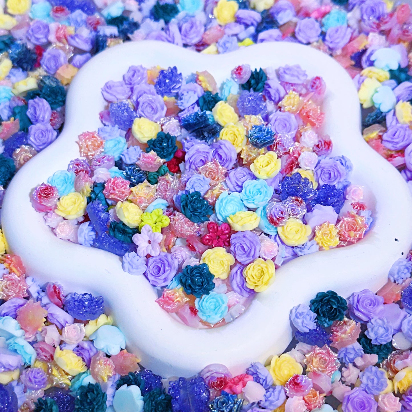 【Key Chain/Jewelry】Live Product -New Soft Flower Mix