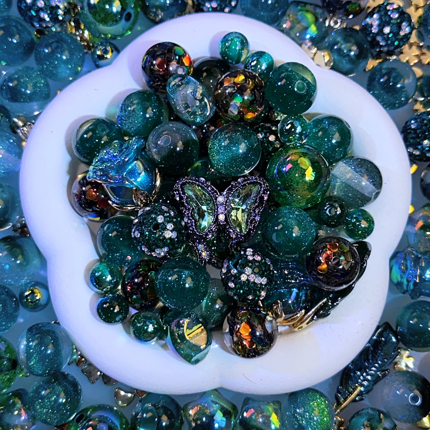 【NEW】【For Keychain】Live Product- Vintage Evergreen Mix