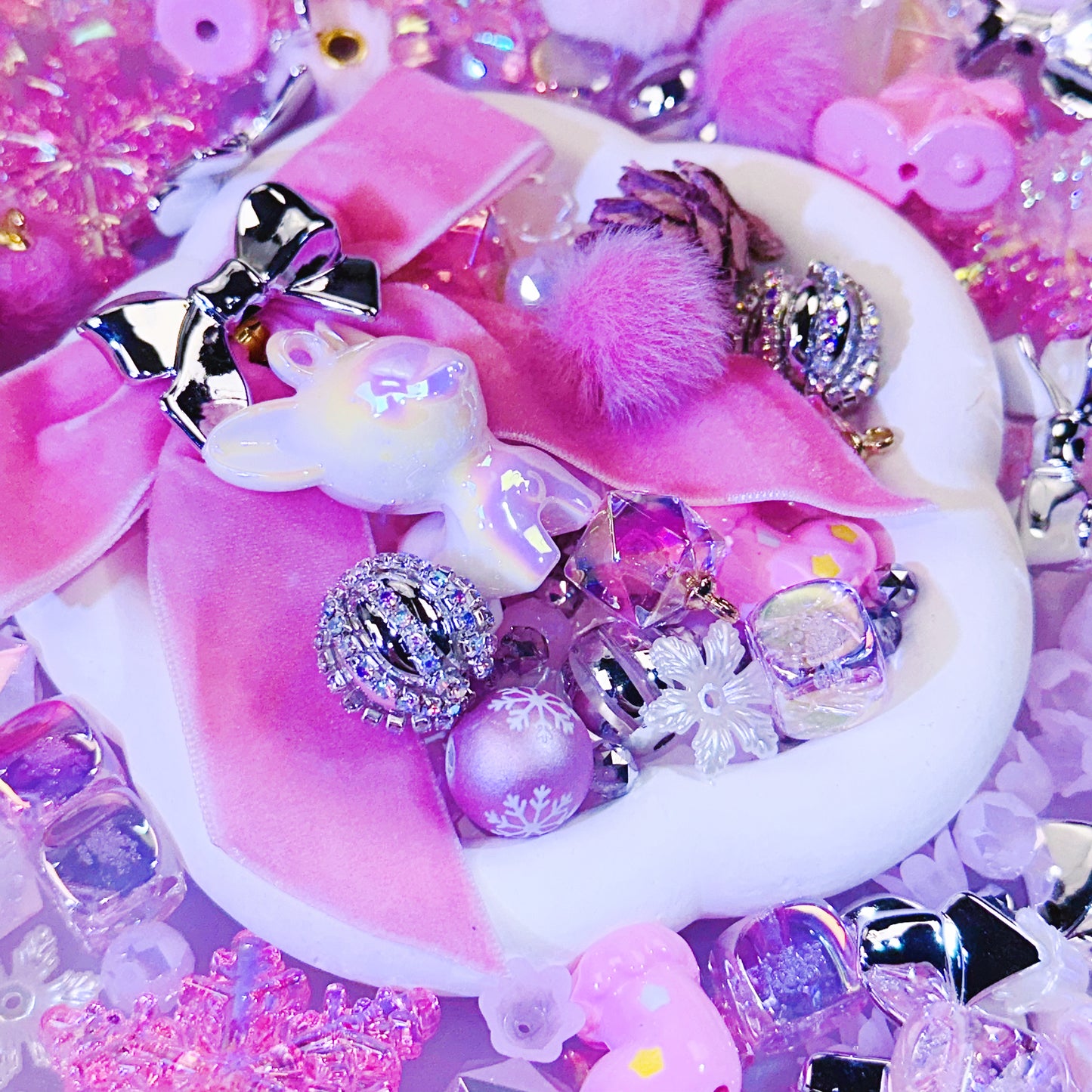 【NEW】【Pen/Car Hanger】Live Product-Pink Christmas