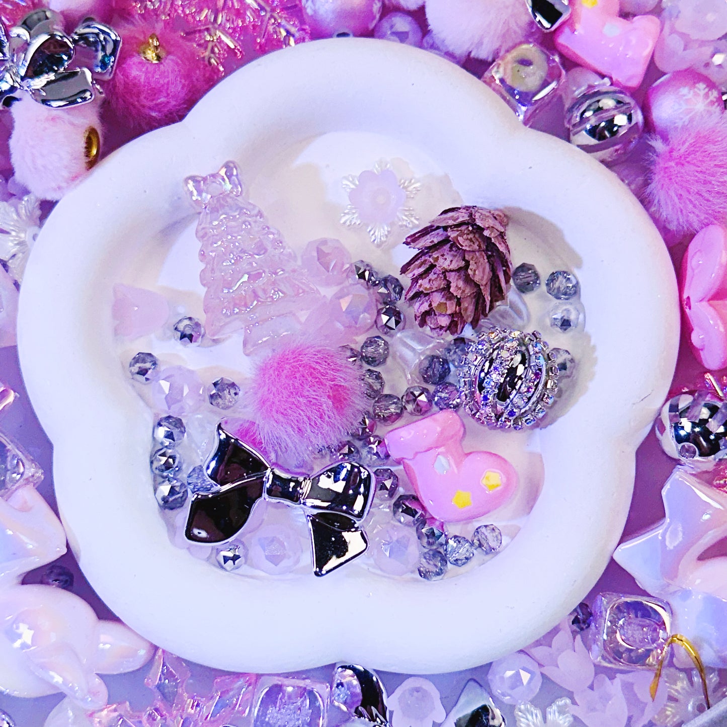 【NEW】【Pen/Car Hanger】Live Product-Pink Christmas