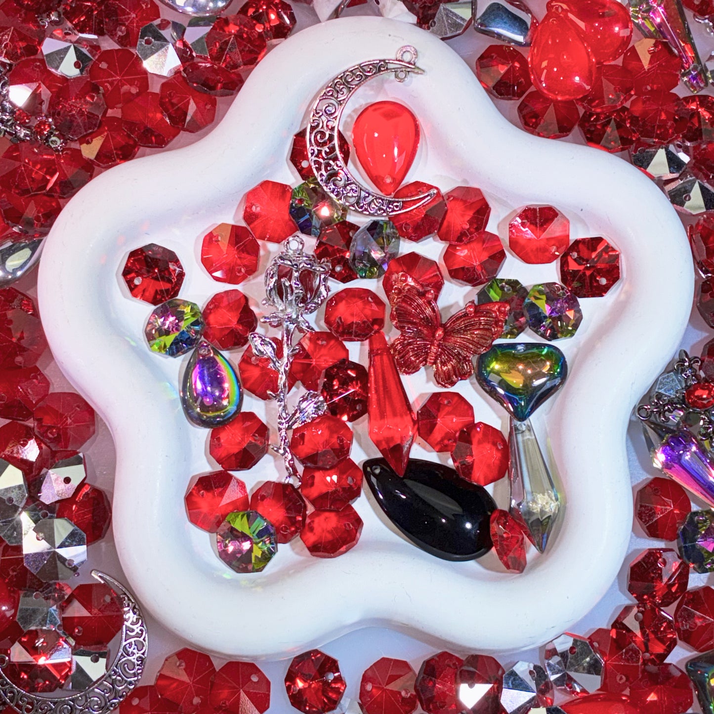 【For Sun Catcher 】Live Product- Blood Rose Sun Catcher Mix