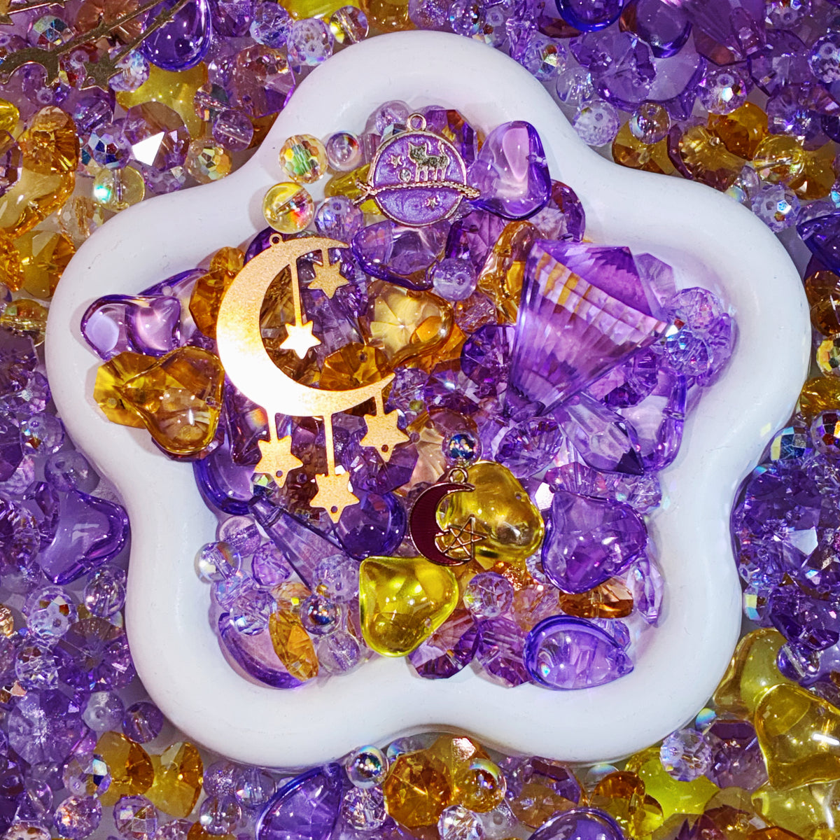 【For Sun Catcher 】Live Product- Amethyst Moon Sun Catcher Mix