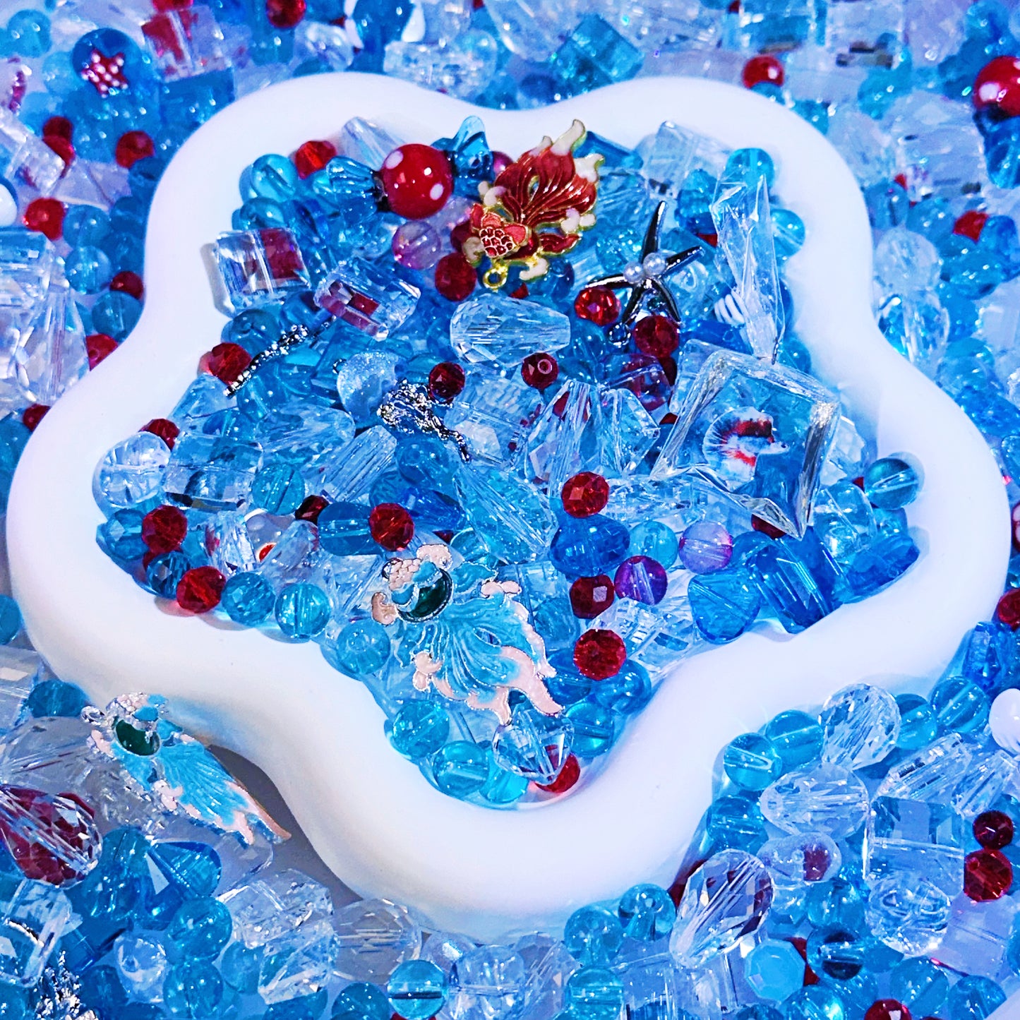 【NEW】【Key Chain/Jewelry】Live Product- Koi Fish Mix