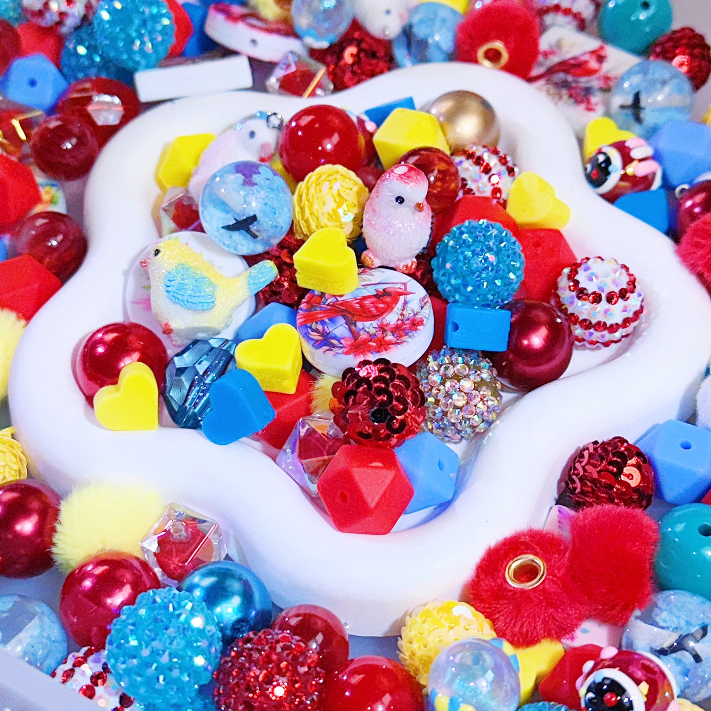 【NEW】【For Pen】Live Product- Bird Paradise Silicone& Acrylic  Mix