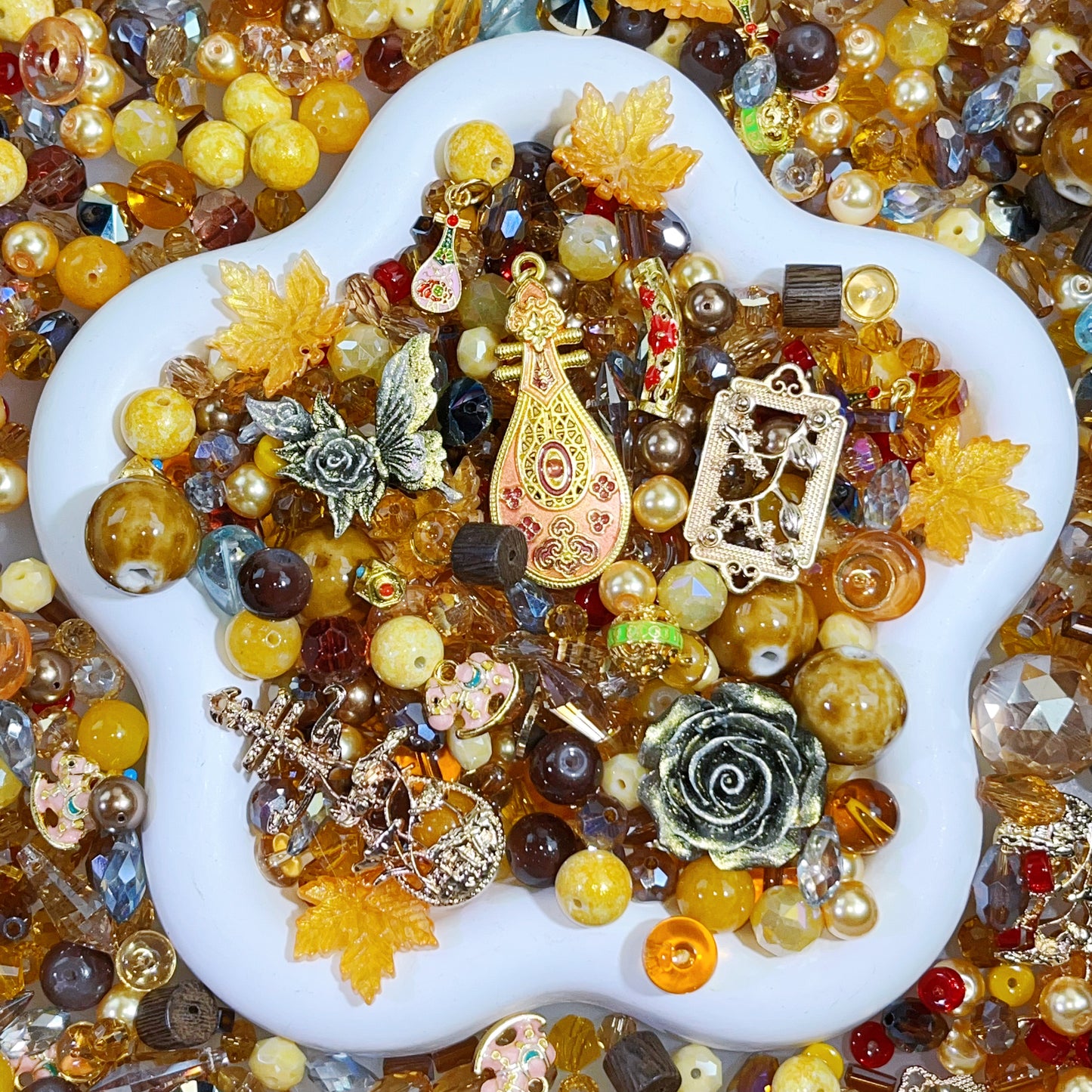 【For Jewelry/ Key Chain 】Live Product- Amber Rhythm  Mix