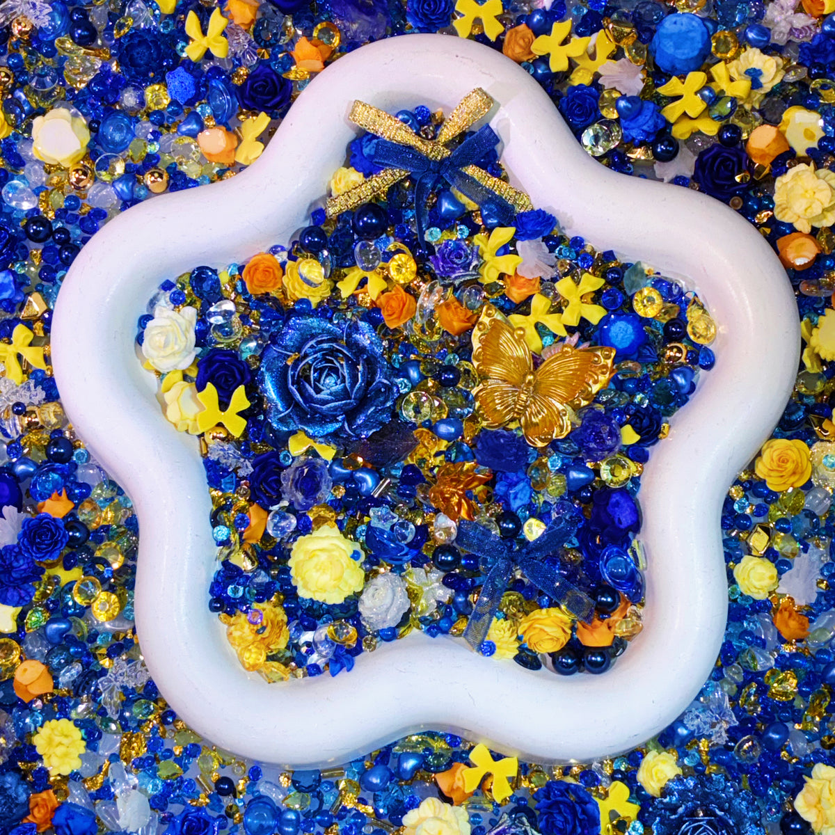 【BOGO】【For Pen Decoration/Nail/ Phone Case】Live Product- Resin Starry Night Mix