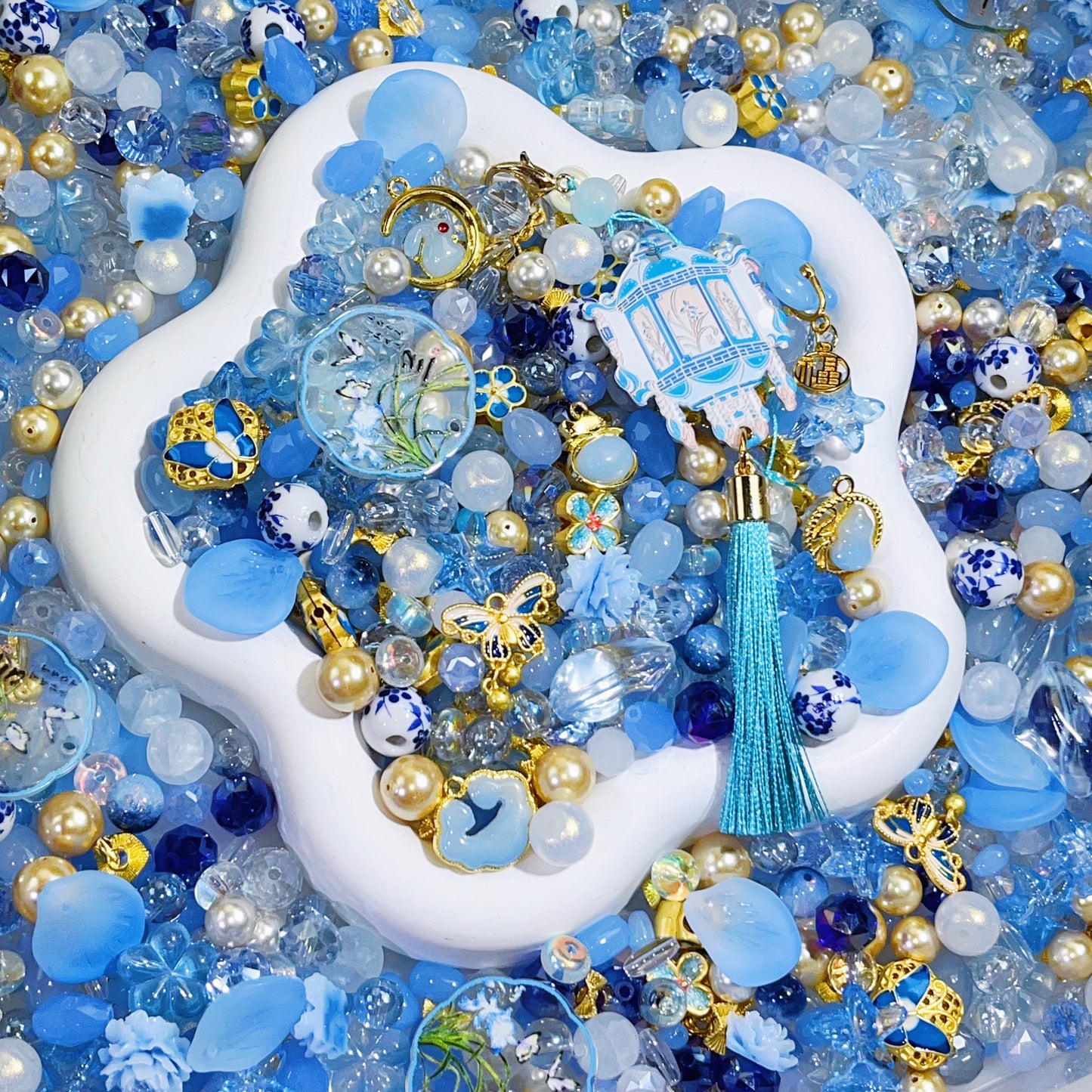 【For Jewelry/ Key Chain 】Live Product-Celadon Lantern × Nainzz