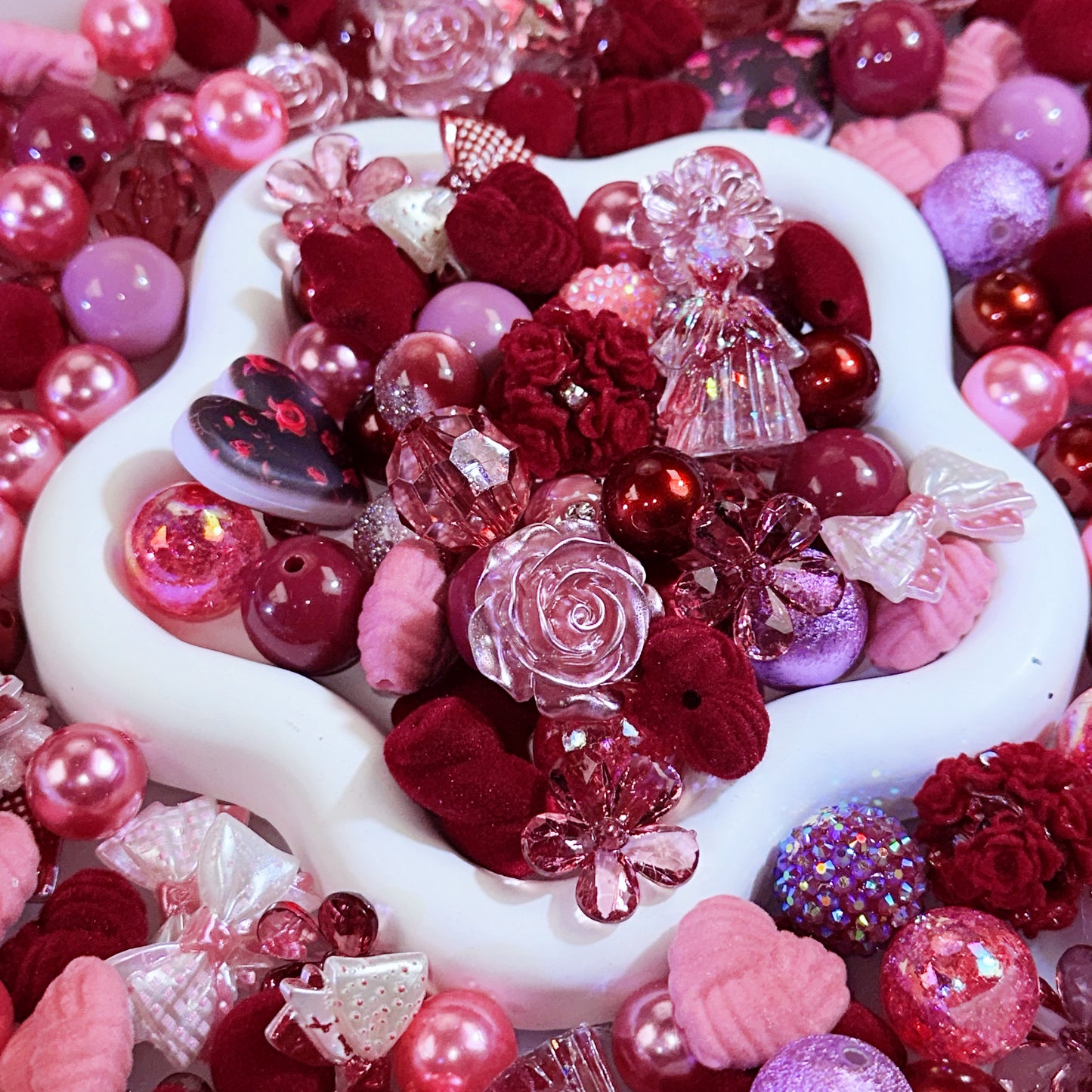 【NEW】【For Pen】Live Product-  Rose Silicone& Acrylic  Mix