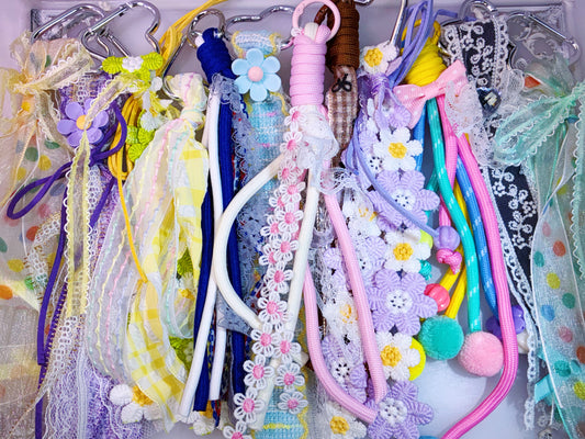 【Accessory】Key/Phone Chain Colorful Strings
